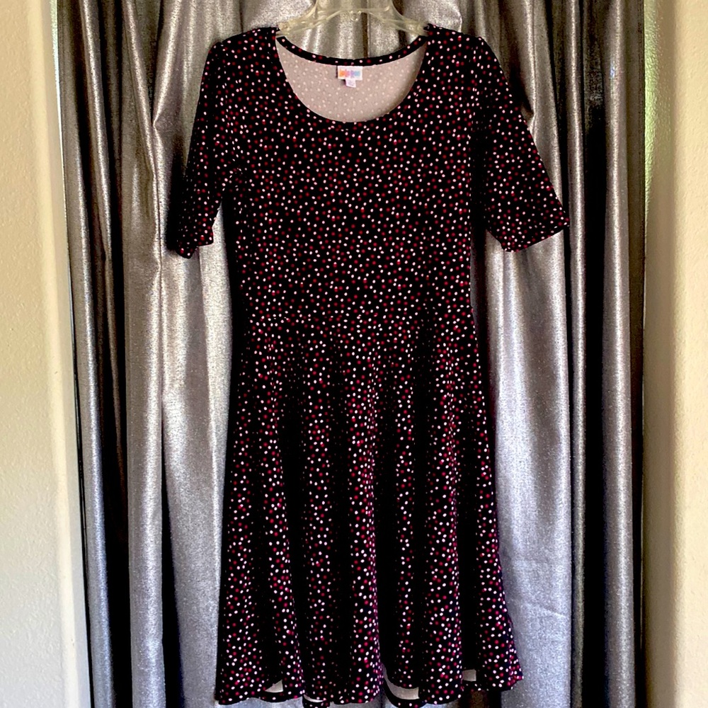 Lularoe polka dot dress